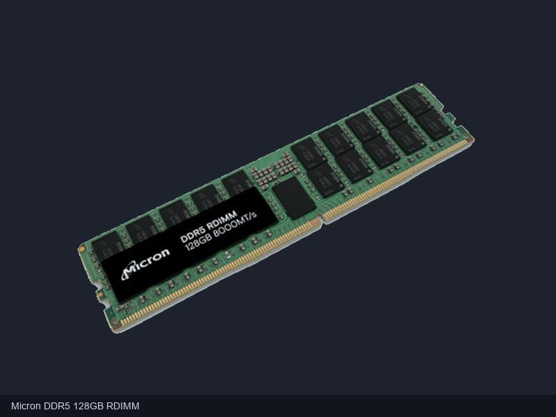 Micron DDR5 128GB RDIMM