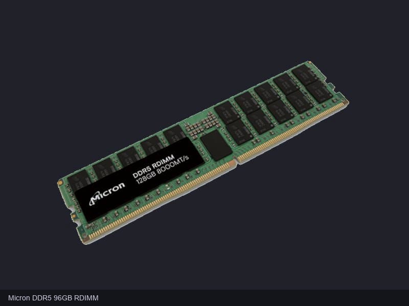 Micron DDR5 96GB RDIMM