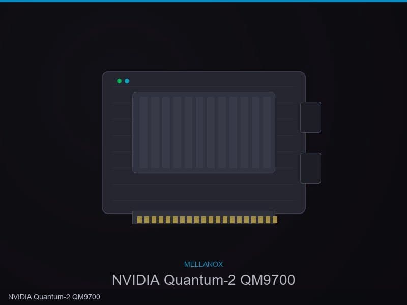 NVIDIA Quantum-2 QM9700