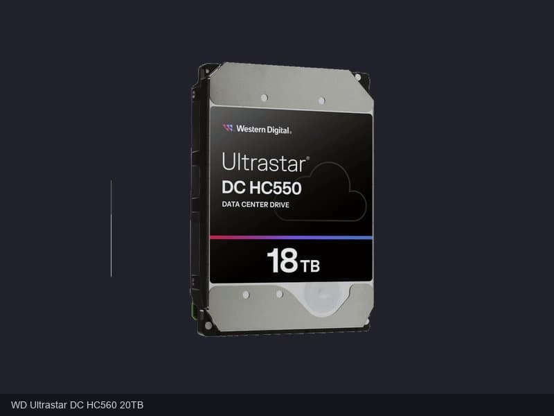 WD Ultrastar DC HC560 20TB