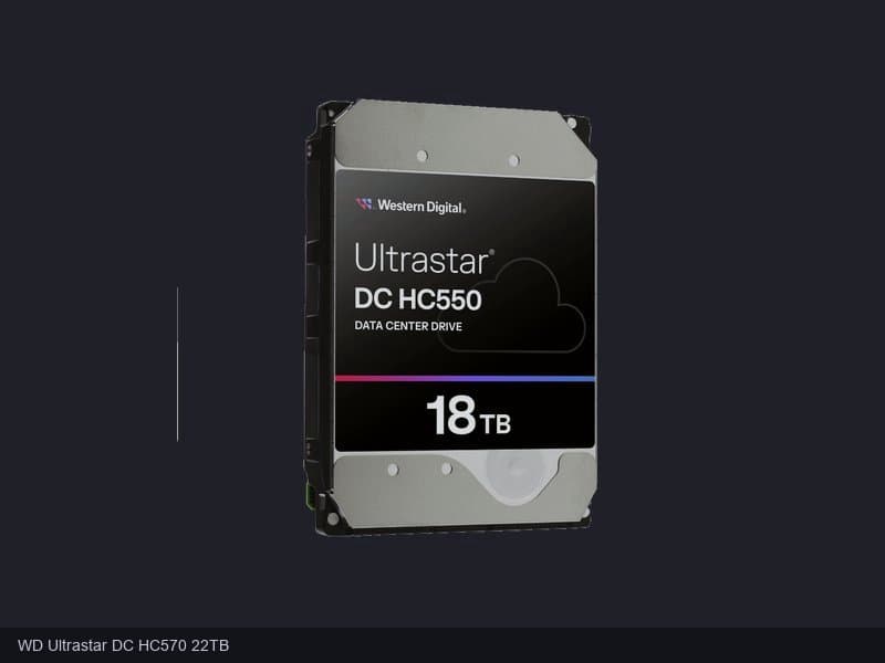 WD Ultrastar DC HC570 22TB