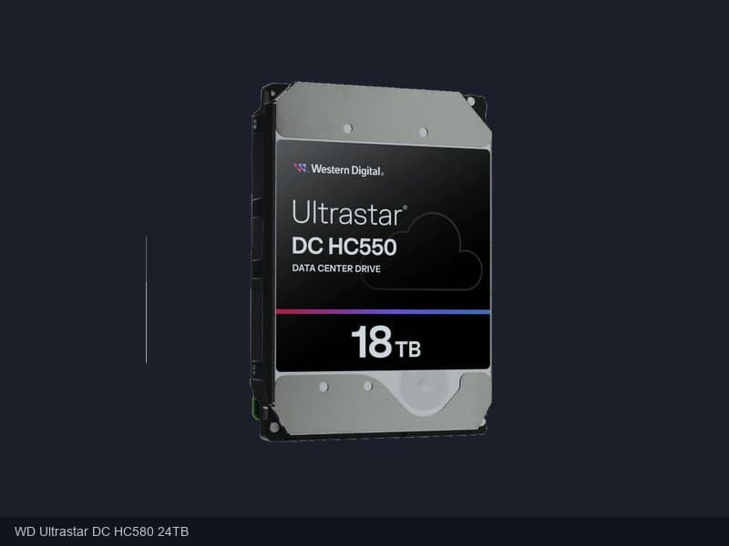 WD Ultrastar DC HC580 24TB